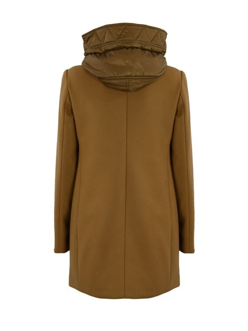 Toggle Coat in panno cammello FAY | NAW59493430 SGLC806